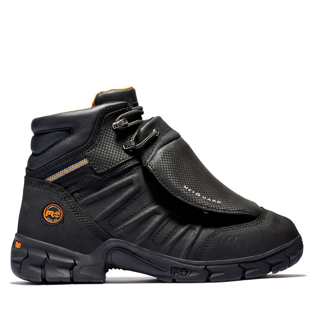 Bocanci De Muncă Timberland Barbati Negrii - Pro® Excave 6" Met Guard Steel Toe - Romania - HEGKNL34